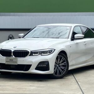 2021 Bmw 3 Series white gasoline used car Japan export