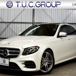 2017 Mercedes Benz E-Class white diesel used car Japan export