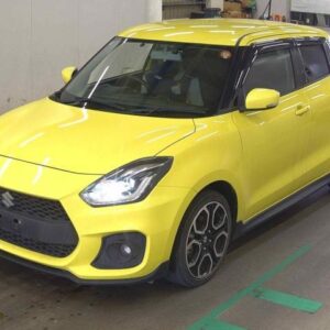 2022 Suzuki Swift Sport yellow gasoline used car Japan export