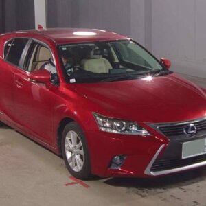 2016 Lexus Ct red gasoline used car Japan export