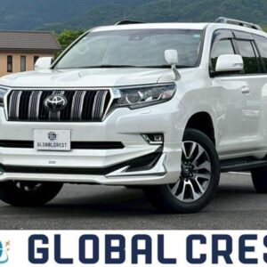 2023 Toyota Land Cruiser Prado pearl gasoline used car Japan export