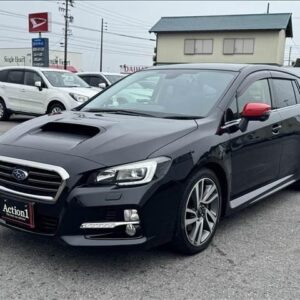2016 Subaru Levorg black gasoline used car Japan export