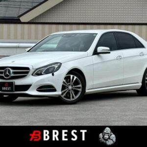 2013 Mercedes Benz E-Class white diesel used car Japan export