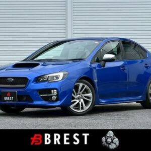 2015 Subaru Wrx S4 blue gasoline used car Japan export