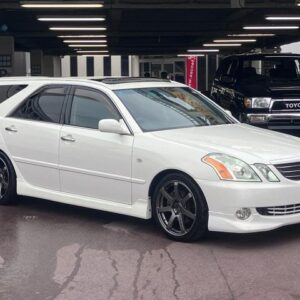 2002 Toyota Markii Blit pearl gasoline used car Japan export