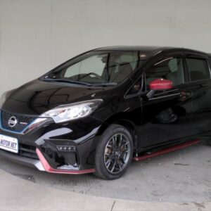 2018 Nissan Note black hybrid used car Japan export