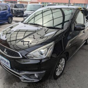 2019 Mitsubishi Mirage black gasoline used car Japan export
