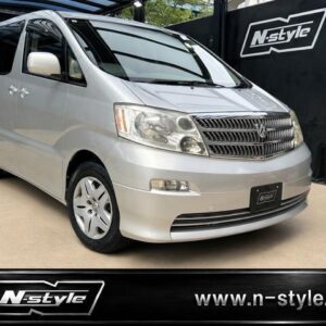 2003 Toyota Alphard G silver gasoline used car Japan export