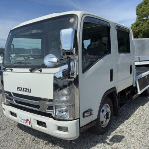 2017 Isuzu Elf Truck white diesel used car Japan export