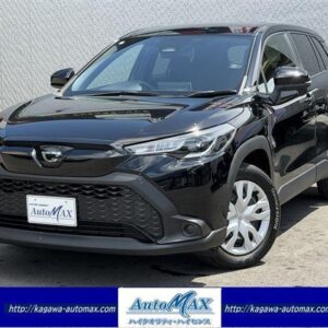 2024 Toyota Corolla Cross black gasoline used car Japan export