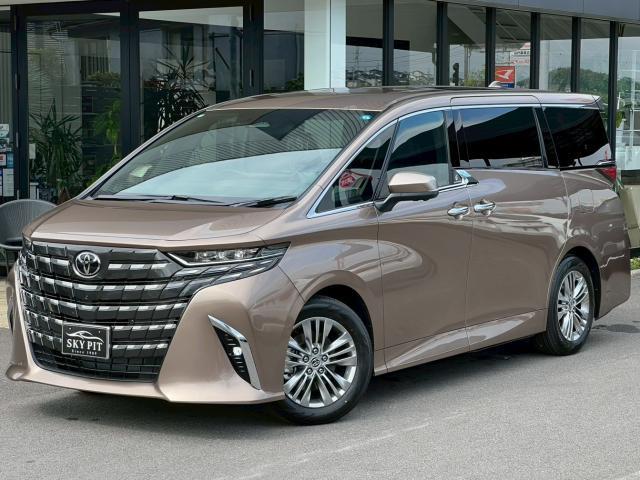Ref:AUX-24239981 TOYOTA ALPHARD 2026 1 2026 Toyota Alphard gold gasoline used car Japan export
