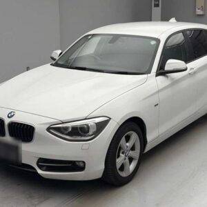 2015 Bmw 1 Series white gasoline used car Japan export