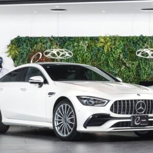2020 Mercedes Amg Gt 4 Door Coupe white gasoline used car Japan export