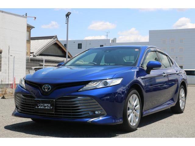 Ref:AUX-24240290 TOYOTA CAMRY 2017 1 2017 Toyota Camry blue hybrid used car Japan export