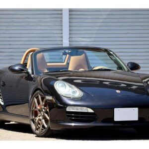 2009 Porsche Boxster black gasoline used car Japan export