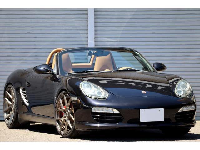 Ref:AUX-24240293 PORSCHE BOXSTER 2009 1 2009 Porsche Boxster black gasoline used car Japan export
