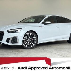 2021 Audi S5 Sportback white gasoline used car Japan export