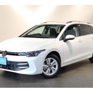 2025 Volkswagen Golf Variant white hybrid used car Japan export