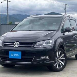 2021 Volkswagen Sharan black diesel used car Japan export