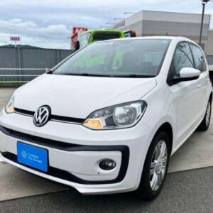 2019 Volkswagen Up! white gasoline used car Japan export