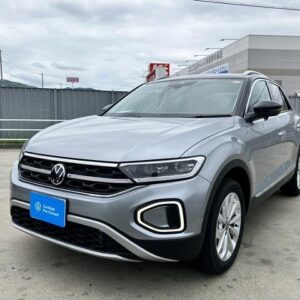 2025 Volkswagen T-Roc silver gasoline used car Japan export