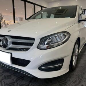 2016 Mercedes Benz B-Class white gasoline used car Japan export