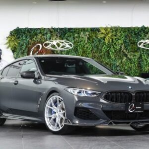 2021 Bmw 8 Series gray gasoline used car Japan export