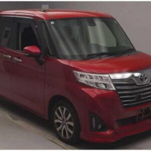 2017 Toyota Roomy wine gasoline used car Japan export