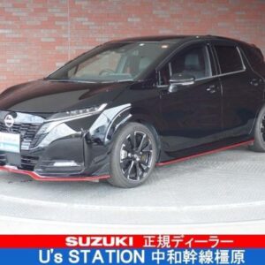 2023 Nissan Aura black gasoline used car Japan export