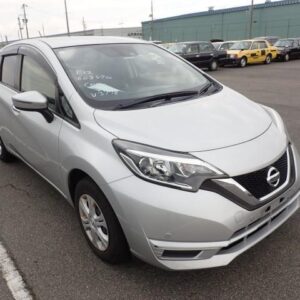 2019 Nissan Note silver gasoline used car Japan export