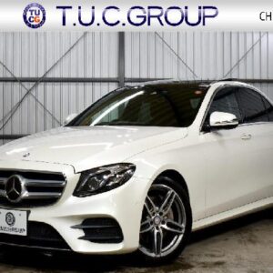 2016 Mercedes Benz E-Class white gasoline used car Japan export