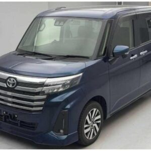 2021 Toyota Roomy blue gasoline used car Japan export