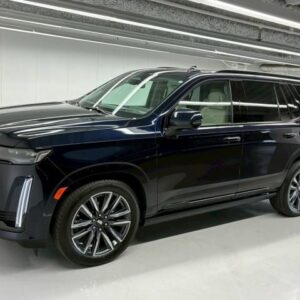 2022 Cadillac Cadillac Escalade blue gasoline used car Japan export