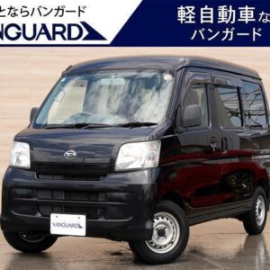 2017 Daihatsu Hijet Cargo black gasoline used car Japan export