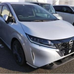 2022 Nissan Note silver gasoline used car Japan export