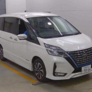 2022 Nissan Serena pearl gasoline used car Japan export