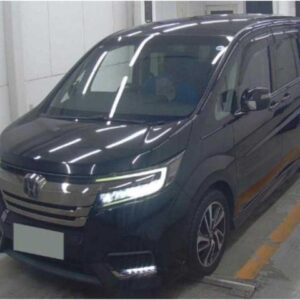 2020 Honda Stepwagon Spada black gasoline used car Japan export