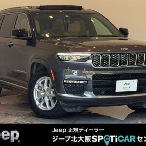 2023 Chrysler Jeep Jeep Grand Cherokee L gray gasoline used car Japan export