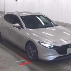 2023 Mazda Mazda3 Fastback gray gasoline used car Japan export