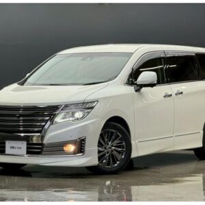 2019 Nissan Elgrand pearl gasoline used car Japan export
