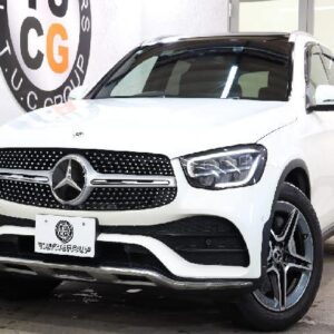 2021 Mercedes Benz Glc-Class white diesel used car Japan export