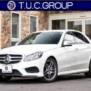 2015 Mercedes Benz E-Class white diesel used car Japan export
