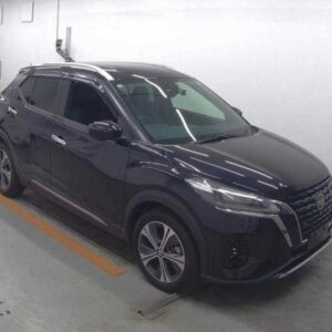 2021 Nissan Kicks black gasoline used car Japan export