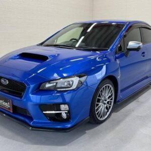 2015 Subaru Wrx S4 blue gasoline used car Japan export