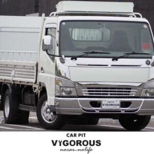 2004 Mitsubishi Fuso Canter white diesel used car Japan export