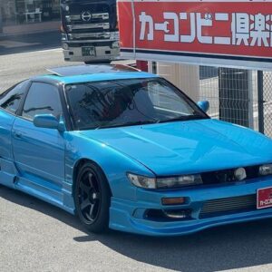 1994 Nissan 180Sx blue gasoline used car Japan export