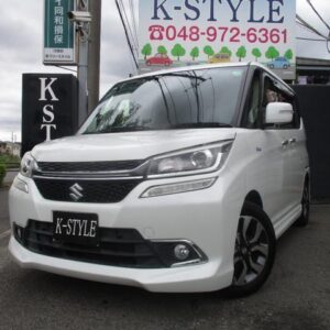 2017 Suzuki Solio Bandit pearl hybrid used car Japan export