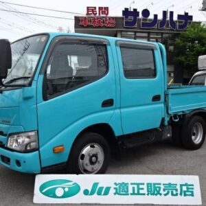2021 Toyota Dyna Truck green diesel used car Japan export