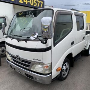2010 Toyota Dyna Truck white diesel used car Japan export
