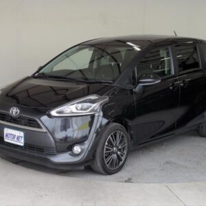 2017 Toyota Sienta black gasoline used car Japan export